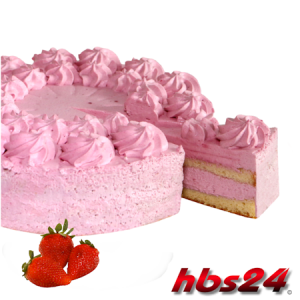 Beispieltorte Sahnetorte Erdbeer - hbs24