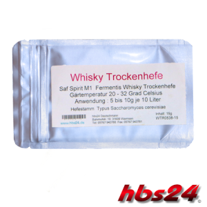 Fermentis Whisky Trockenhefe SafSpirit M-1 15 g